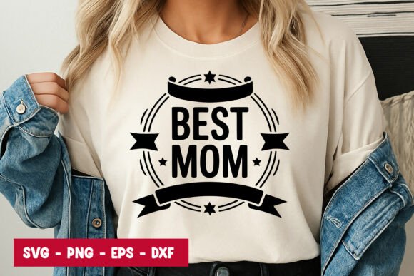 Best Mom Badge Typography for Real Embroidery Projects
