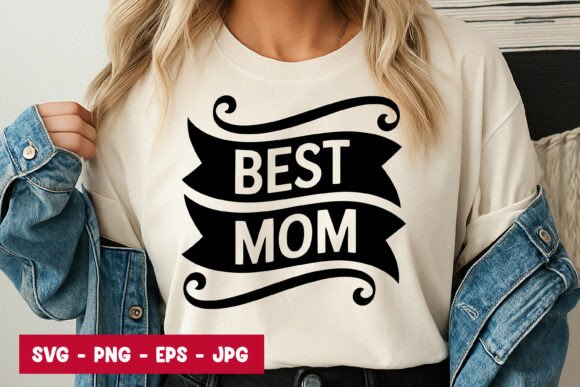 Best Mom Vintage Typography SVG PNG for Stronger Branding and Marketing
