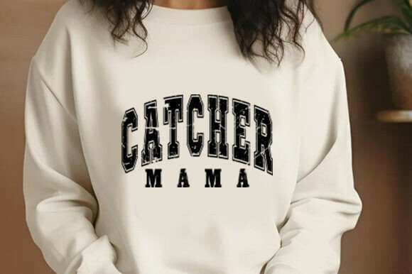 Catcher Mama SVG: A Versatile Graphic for T-Shirt Designs