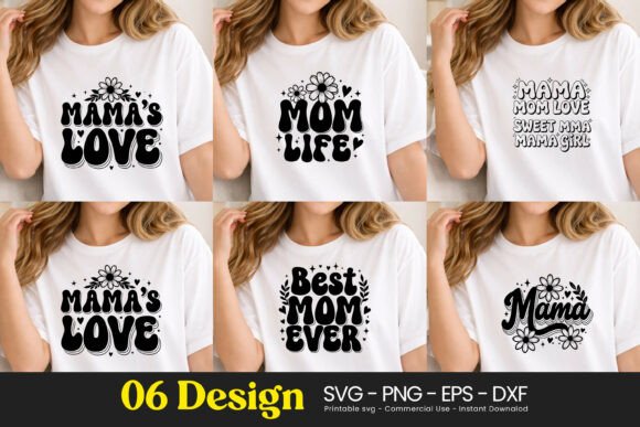 Mama Love Best Mom Ever Quotes SVG PNG – A Versatile Graphic Design Asset for Handmade Creations