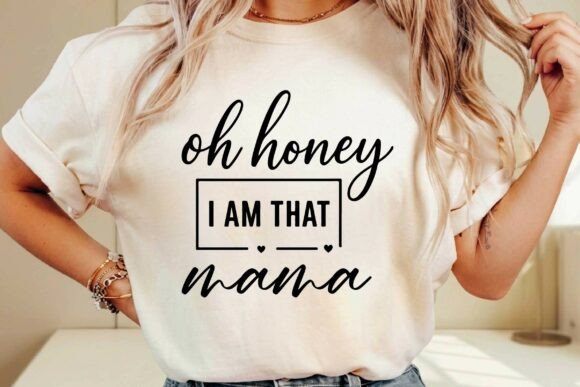 Mama SVG for T-Shirt Designs: A Versatile Graphic for Handmade Creations