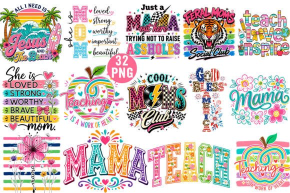 Mini Meag Mother’s Day SVG Bundle: A Versatile Design Asset for Creative Campaigns