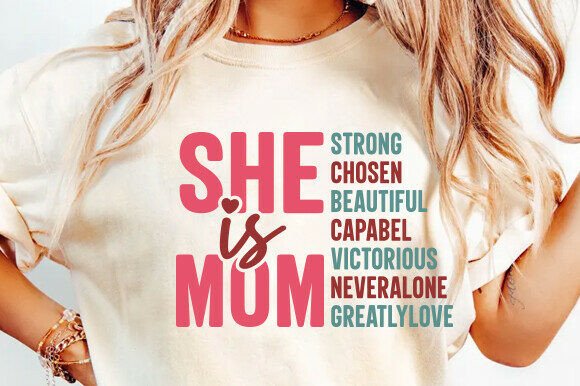 Mom Quotes SVG Graphics for T-Shirt Designs and Content Publishing