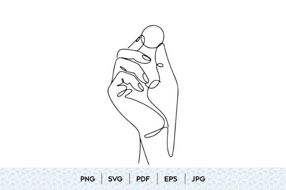 Mother and Baby One Line SVG: A Versatile Graphic for Handmade Creations