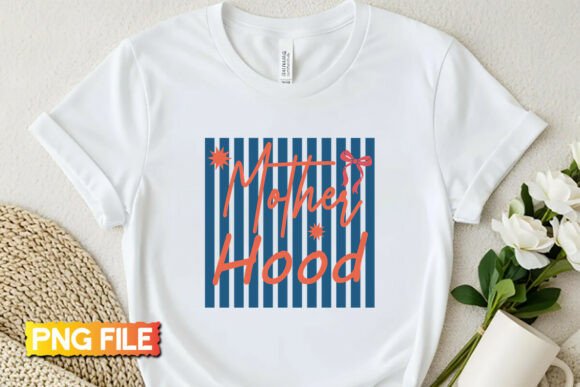 Motherhood Hand Painted PNG Design: A Warm, Realistic Embroidery Asset