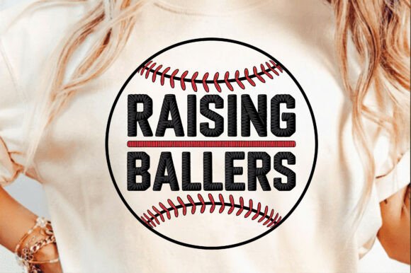 Raising Ballers Funny Baseball Mom Png Review