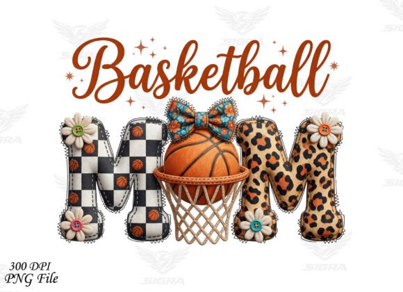 Retro Basketball SVG, Basketball Mom PNG: A Versatile Graphic Design Asset for Bloggers and Content Creators