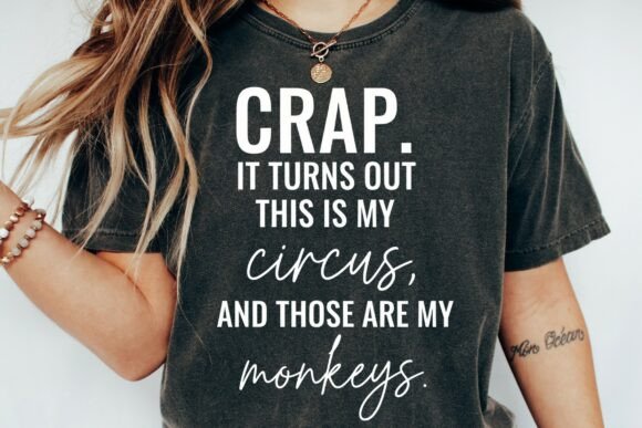 Sarcastic Funny Mom Shirt PNG SVG – A Solid Graphic Design Asset for T-Shirt Designs