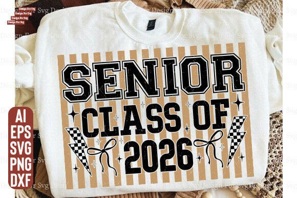 Senior Class of 2026 SVG: A Versatile Graphic for T-Shirt Designs