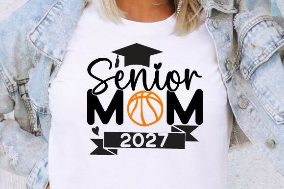 Senior Mom 2027 Basketball SVG: A Freebie with Strong Brand Potential