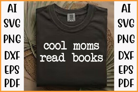 Trendy Retro Mom PNG, Book Lover Mom PNG: A Designer’s Practical Take