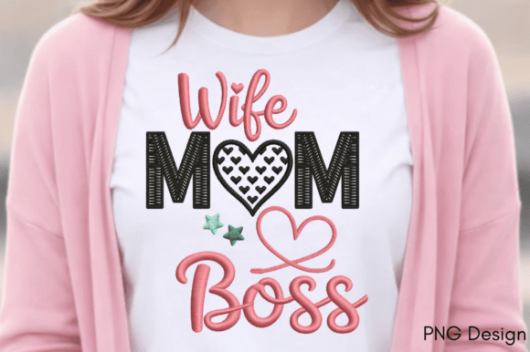 Wife Mom Boss PNG for Small Business Branding: A Designer’s Perspective